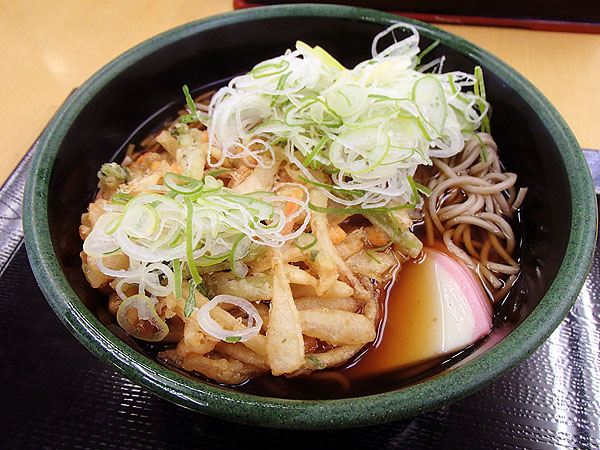 かき揚げ天そば